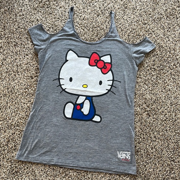 VANS x HELLO KITTY Cold Shoulder Shirt - Picture 2 of 6